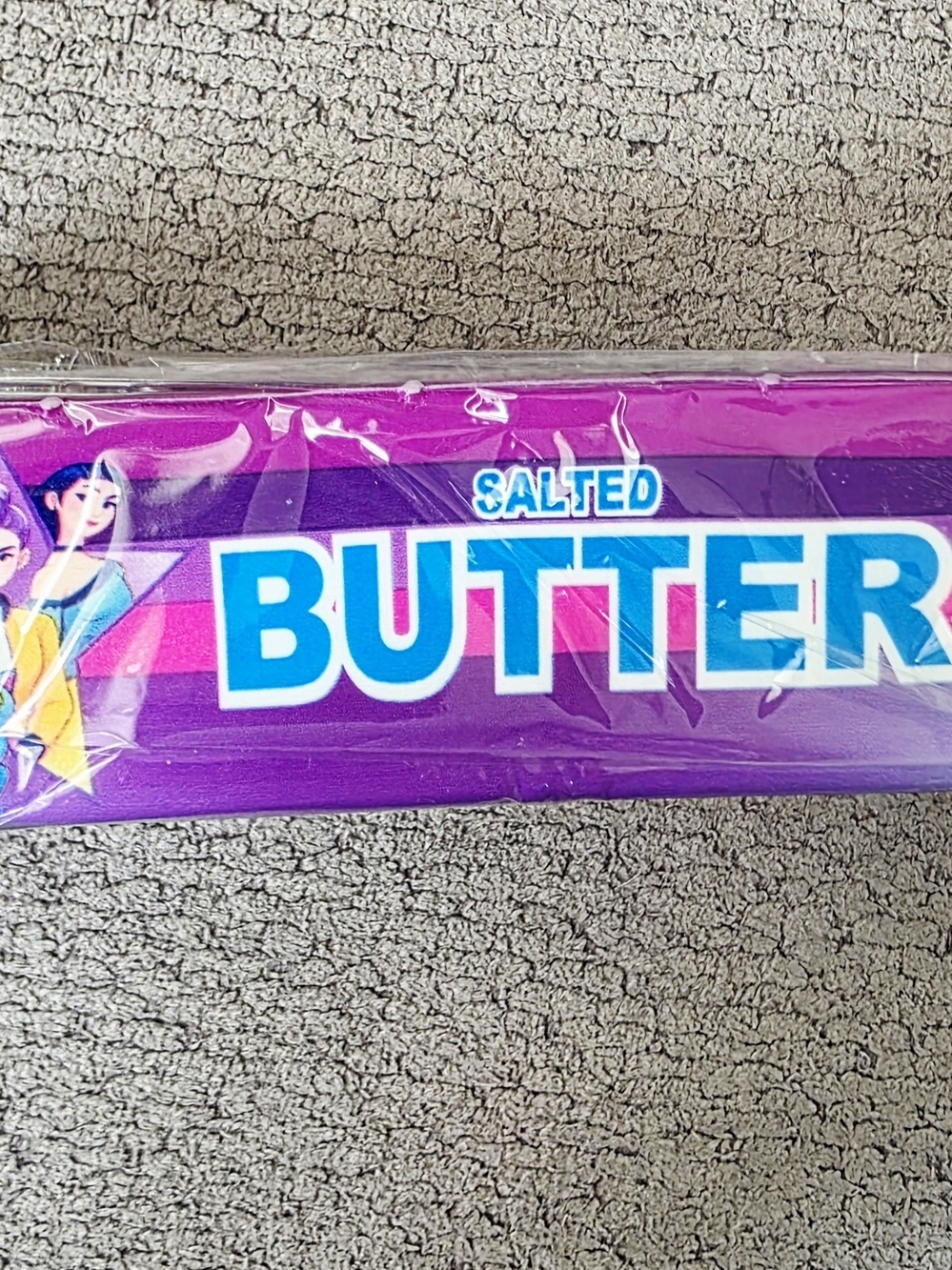 KPop Demon Hunters Huntrix Girls 4oz Salted Butter Slow-Rise Squishy
